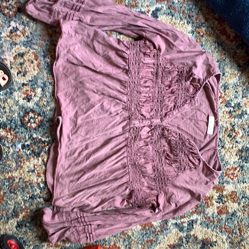 Lucky brand size large peasant blouse/boho style.